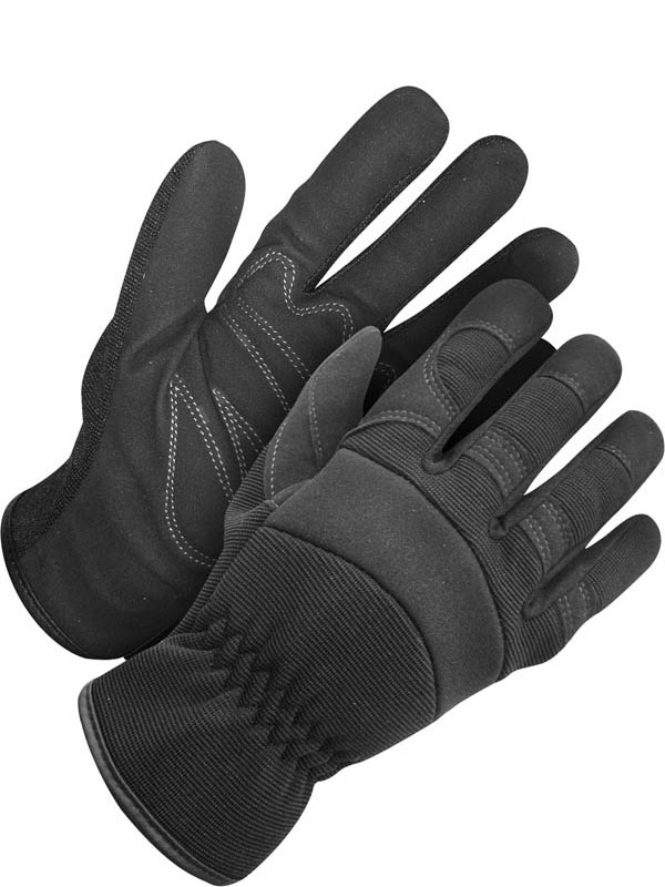 D-Bobby Gloves Black Lambskin