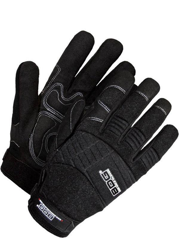 Synthetic Leather Mechanics Glove w/Padded Palm