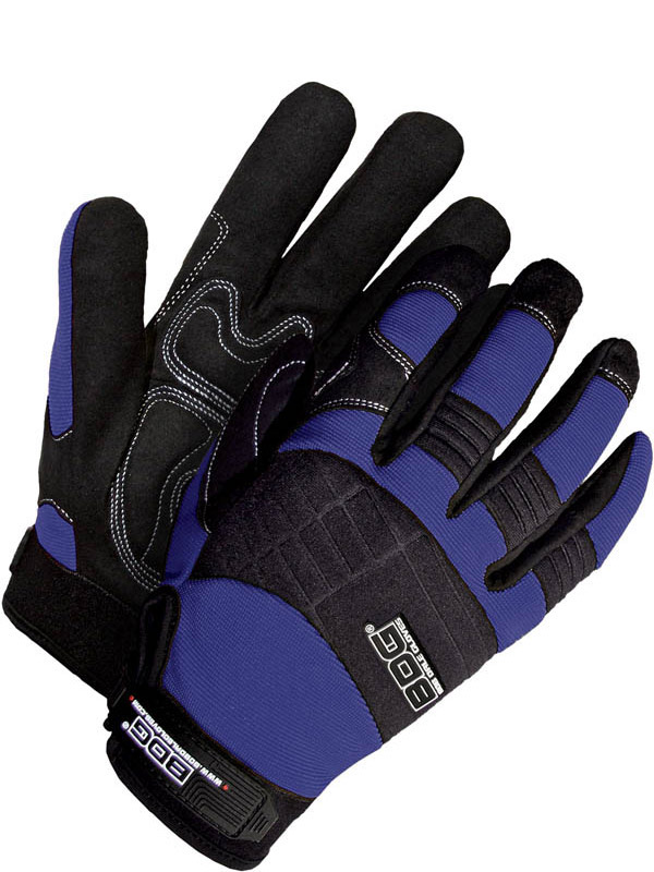 Synthetic Leather Mechanics Glove w/Padded Palm