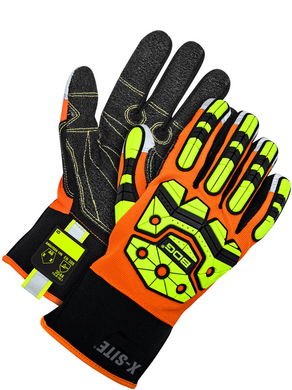 Synthetic Leather Mechanics Glove (Impact/Cut)