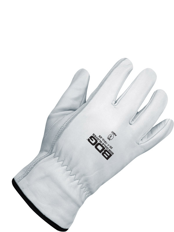 Bob Dale Gloves 2091575711 Grain Pigskin Driver Straight Thumb Fleece Lined,