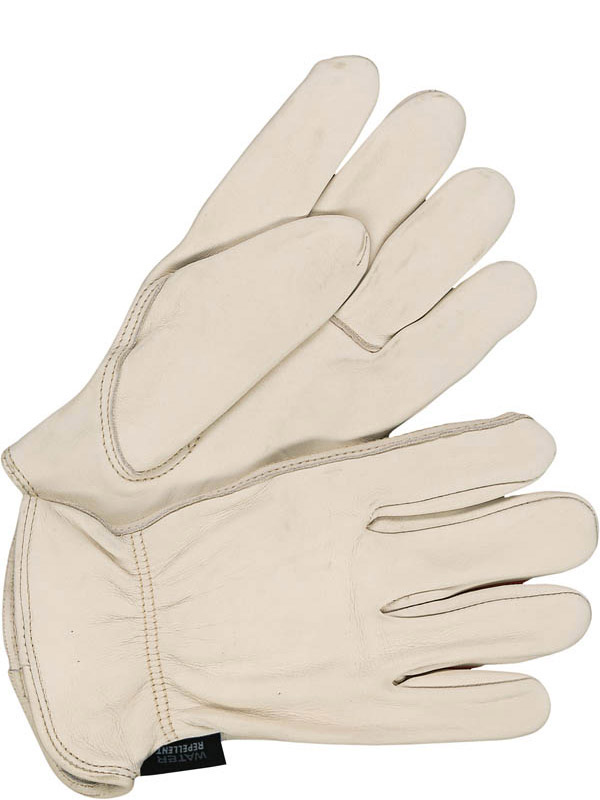 Guantes de conductor de piel flor de vaca (líquidos)