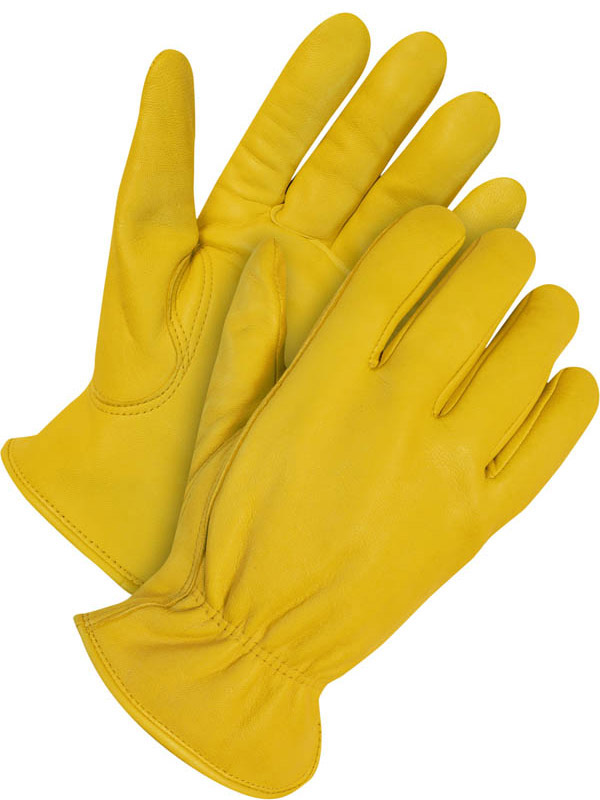 Guantes de conductor de piel flor de oveja