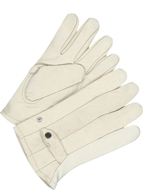 Guantes de lacero de piel flor de vaca