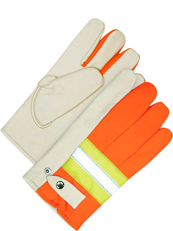 Grain Cowhide Roper (Hi-Viz)