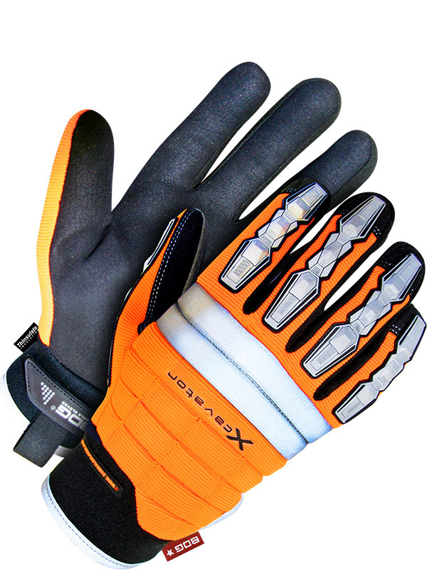 Lined Microfiber Performance Glove (Hi-Viz)