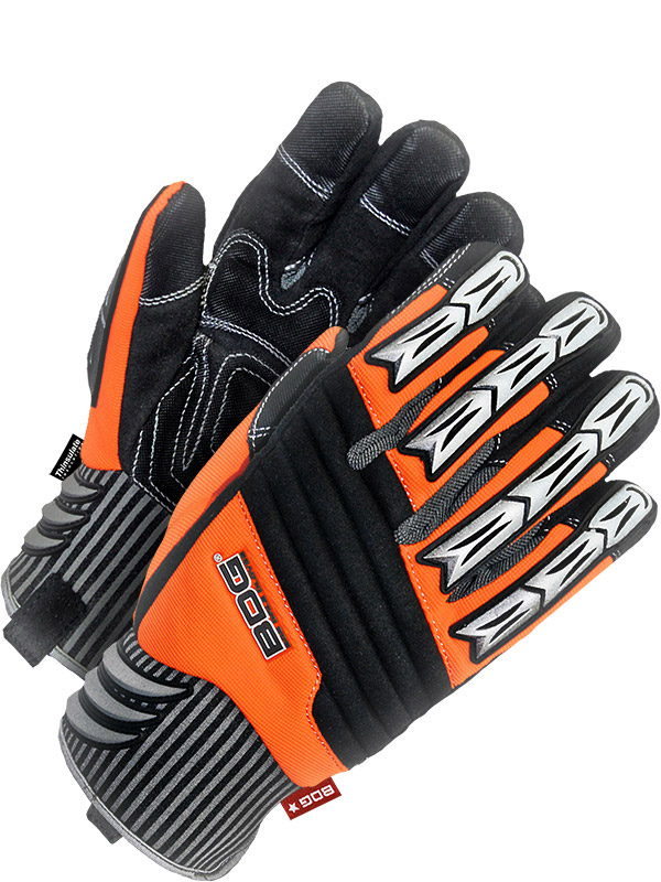 Lined Synthetic Leather Performance Glove w/Padded Palm (Impact)