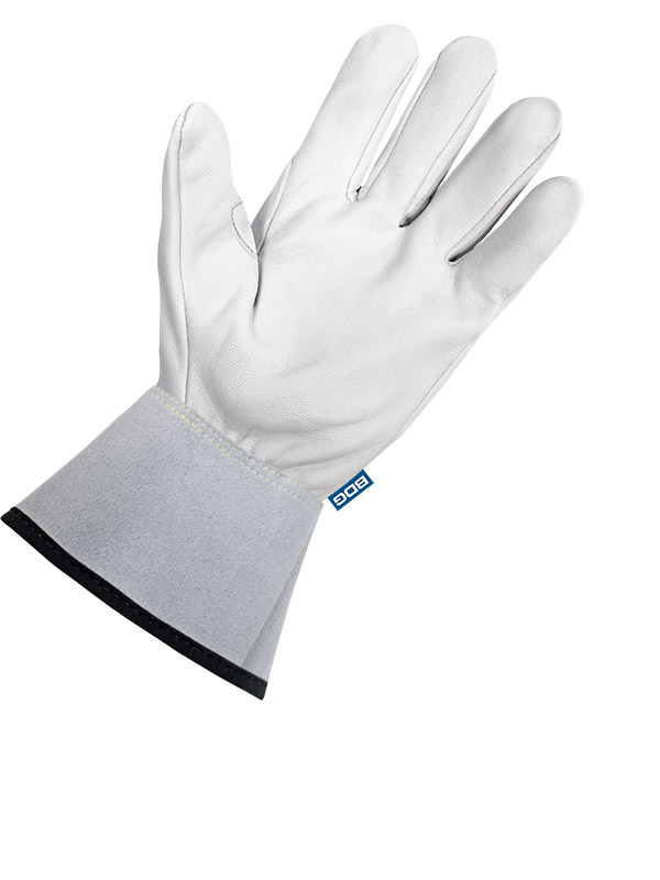 ArcTek Grain Goatskin 3 Gauntlet Backhand Impact Kevlar® Lined 20