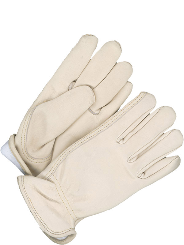 Guantes de conductor de piel flor de vaca con aislamiento