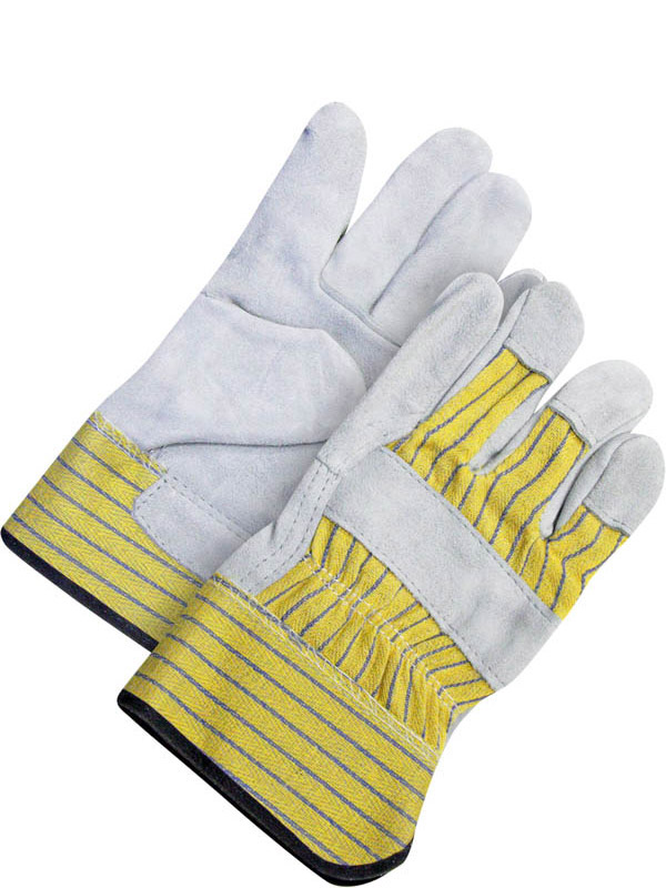 Bob Dale 40-9-173TFL-X2L Premium Grain Leather Fitter Glove with 3M C-100 Thiosulfate Lining 2X-Large Yellow 
