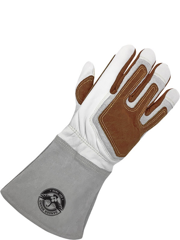 Bob Dave Gloves Bob Dale Gloves 6014200M Welding Glove Gander x-Treme Performance Goatskin Mens 
