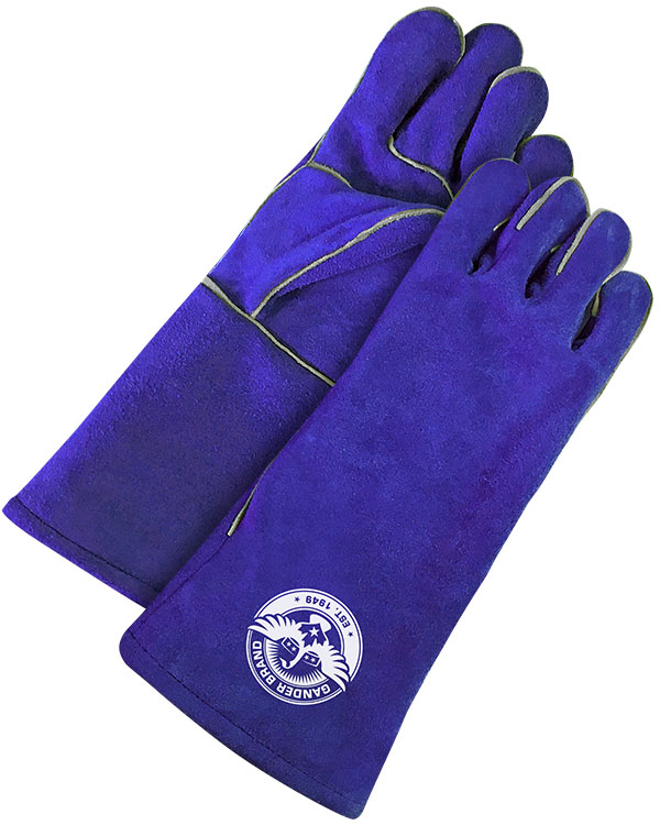 Guantes de soldadura de piel serraje de vaca