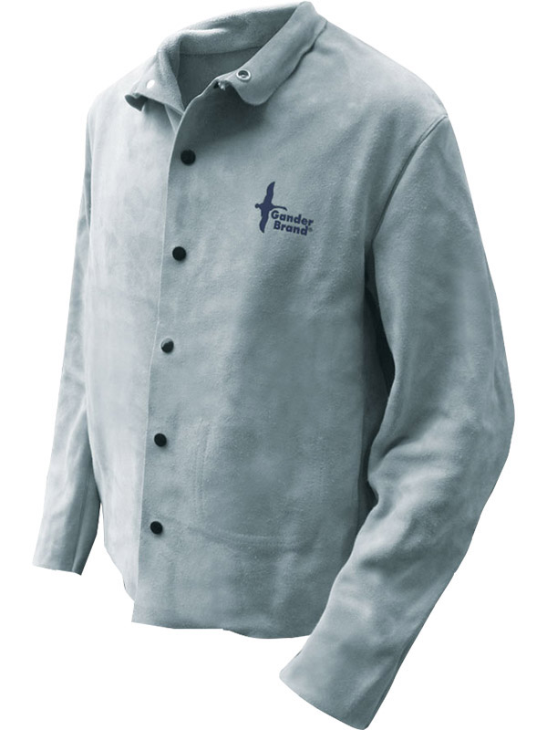 Split Leather Welding Jacket w/Inside Pocket