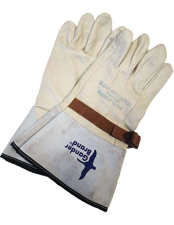 Grain Cowhide High Voltage Glove Cover