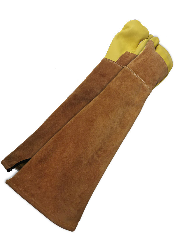 Guantes tácticos de piel flor de vaca