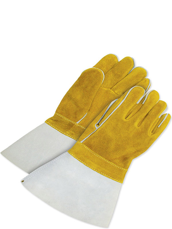 Guantes de soldadura de piel serraje de vaca con aislamiento