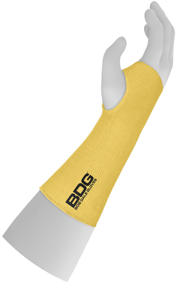 Manga resistente a cortes de Kevlar<sup>®</sup> con agujero de pulgar