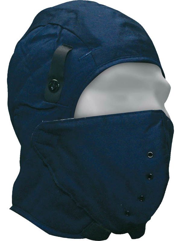 Cotton Hard Hat Liner w/Face Mask