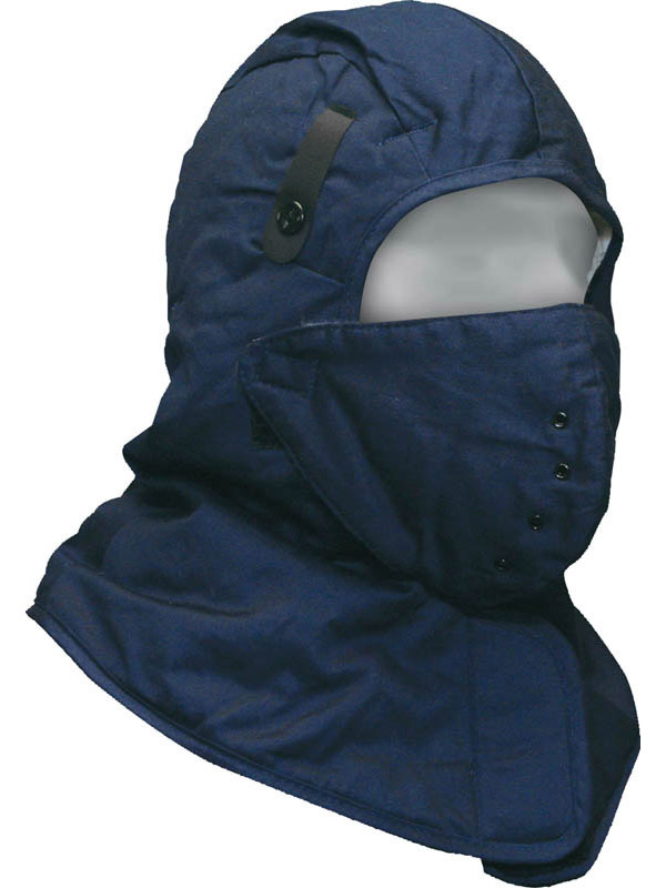 Cotton Hard Hat Liner w/Face Mask