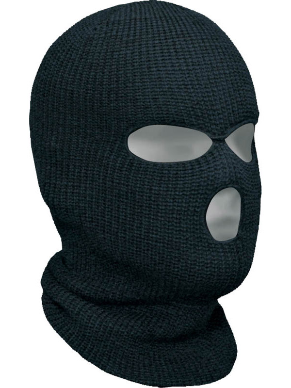 Acrylic 3-Hole Balaclava