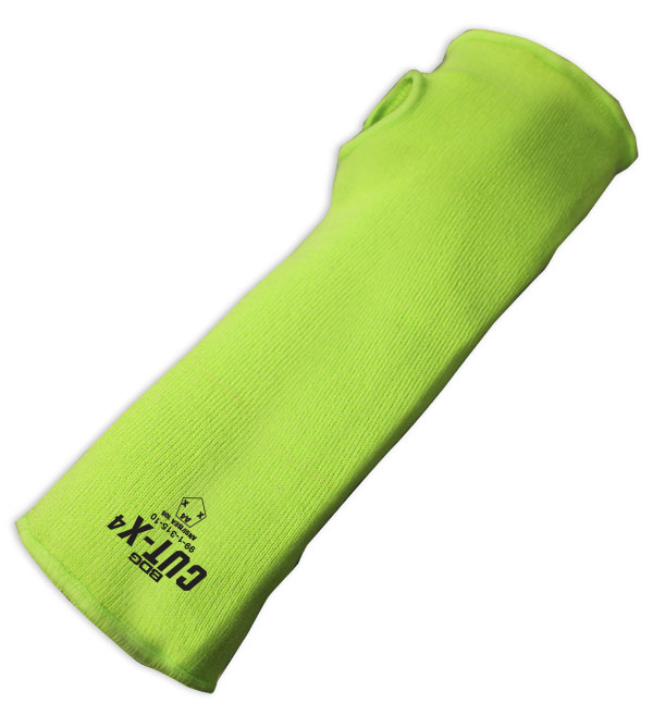 Hi-Viz Cut Resistant Sleeve w/Thumb Hole