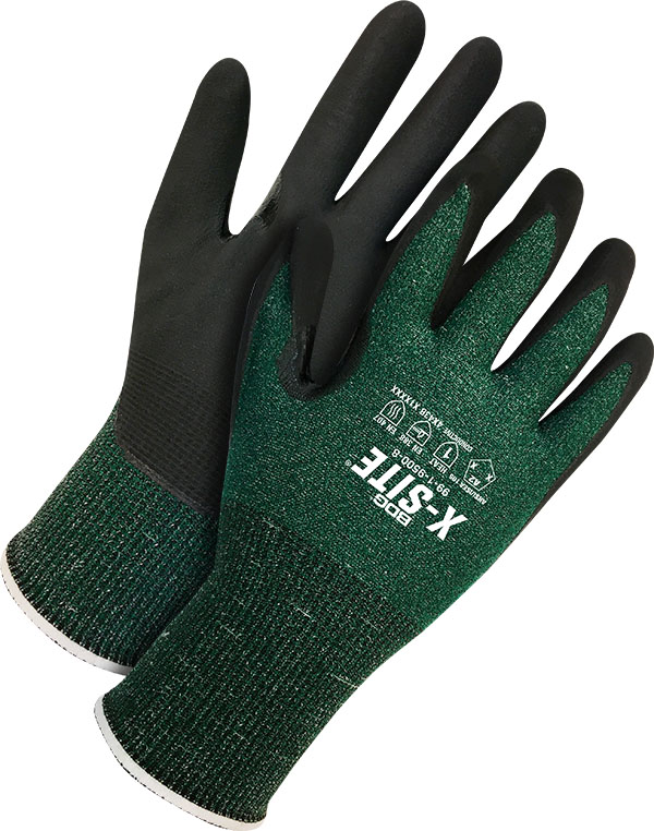 Gants de nitrile résistant aux coupures, TG