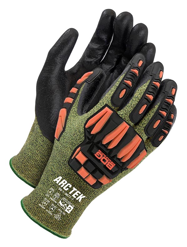 BDG 99-1-9743-9 Dyneema Cut Resistant 3 Synthetic Glove with Velcro Strap Large 