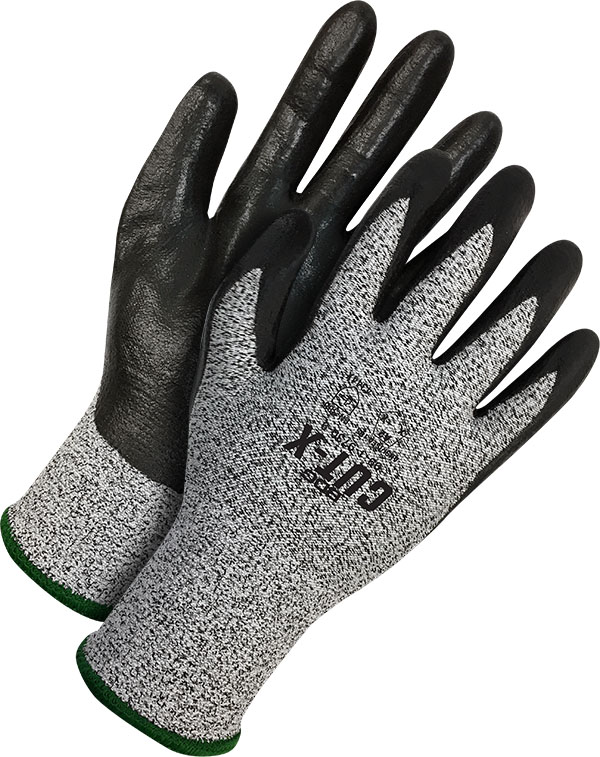 Gants de nitrile résistant aux coupures, TG