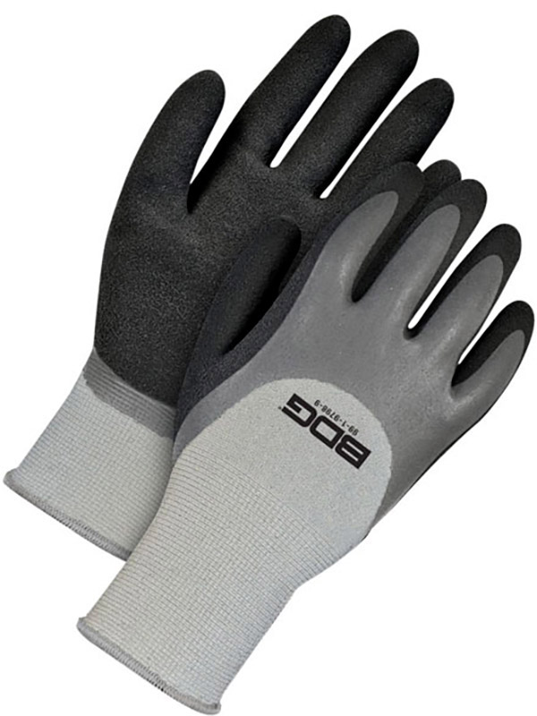 Bob Dale Gloves 601650S Grain Cowhide Utility Glove Gauntlet Split Back Palm Lined, 
