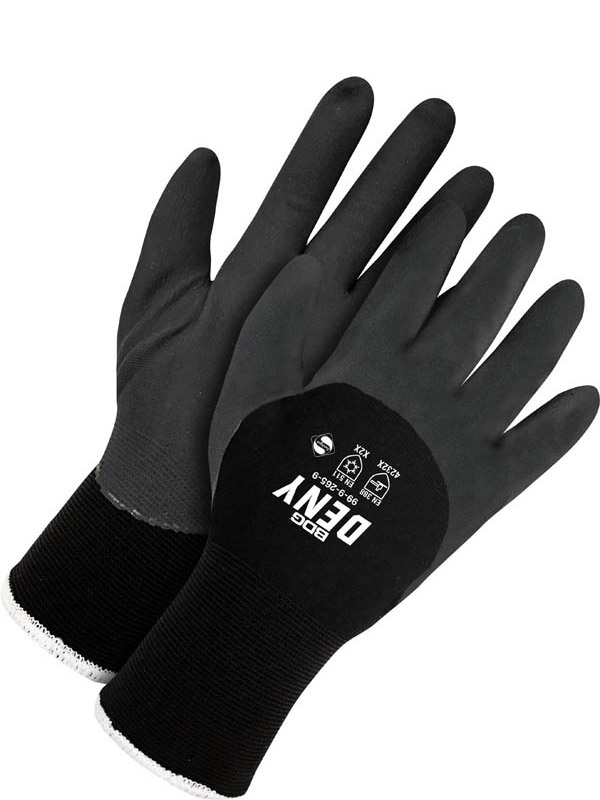 Winter lined mechanics style glove